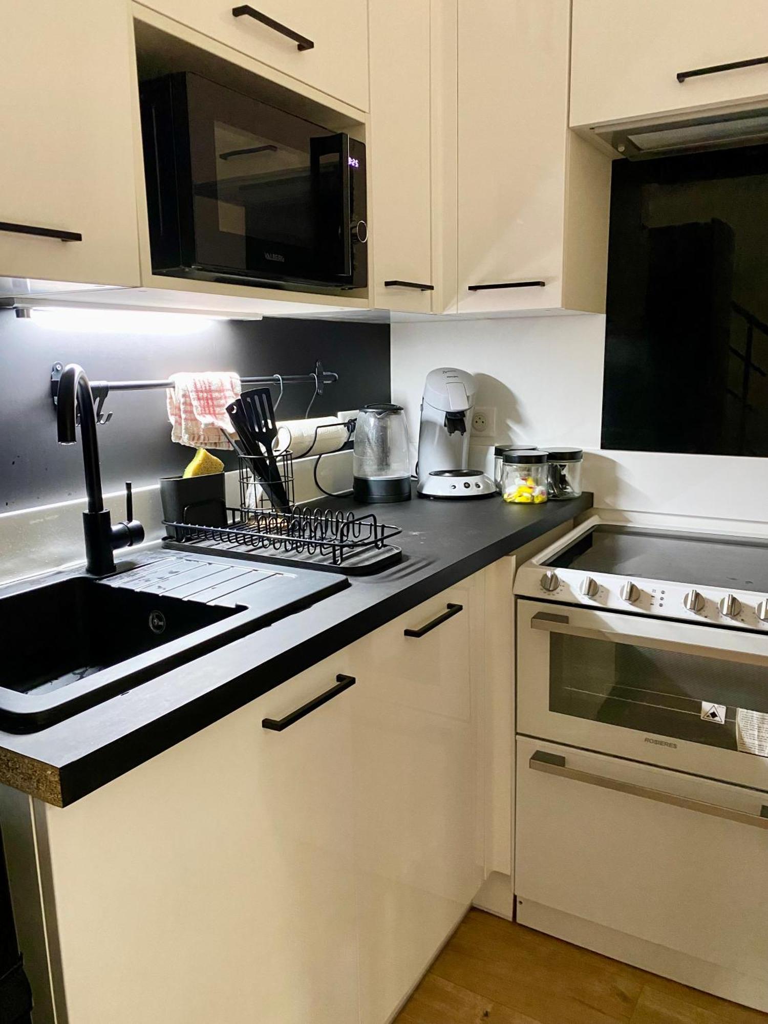Appartement Indep Cosy Avec Jardin Saint-Denis  Eksteriør billede