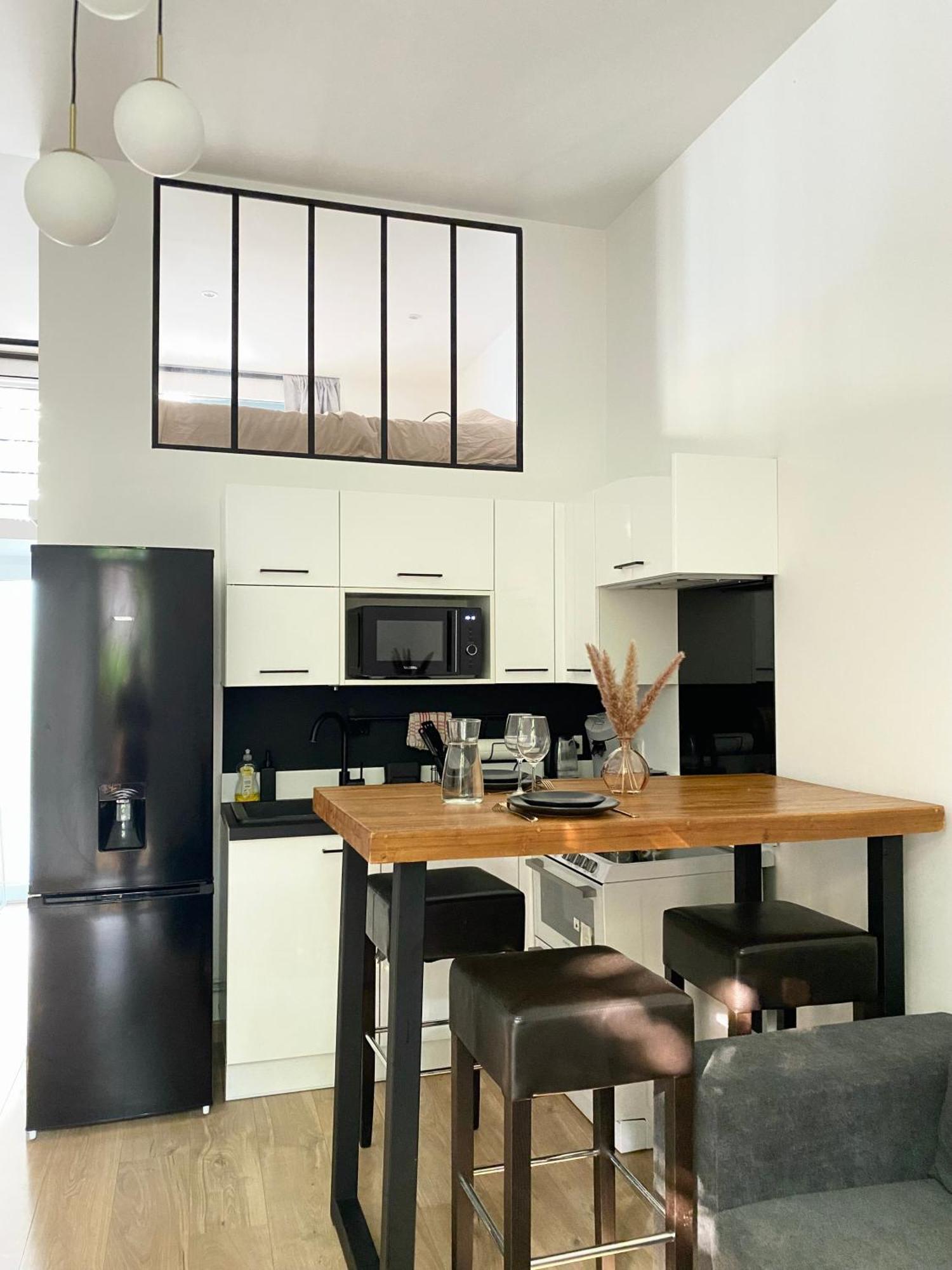 Appartement Indep Cosy Avec Jardin Saint-Denis  Eksteriør billede